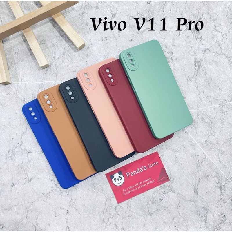 Softcase Pro Camera Vivo V11 Pro Candy Case Full Color 3D Silikon TPU
