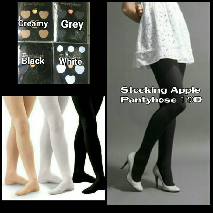 stocking- stocking apple pantyhose stoking tebal semi legging fashion wanita -stocking