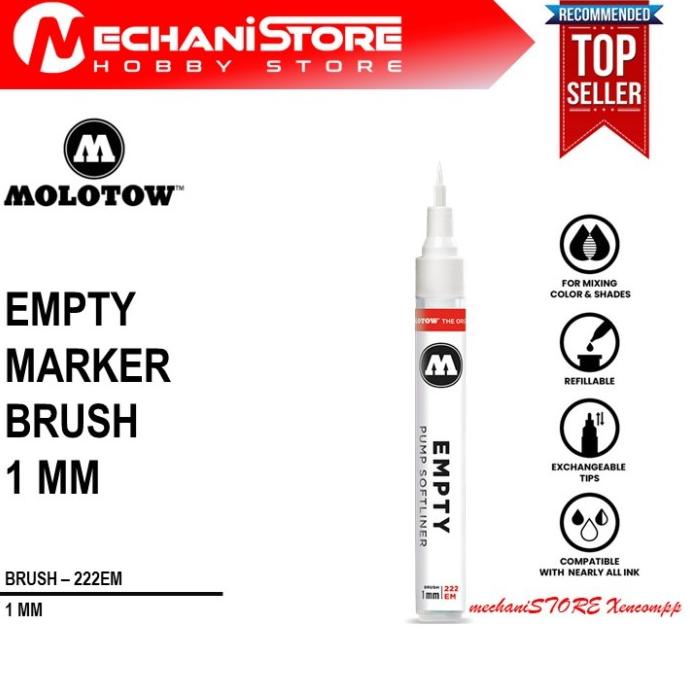 

Molotow Empty Pump Marker Botol Kosong Spidol