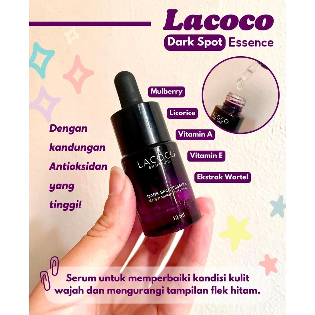 LACOCO DRAK SPORT NASA/SERUM FLEK HITAM