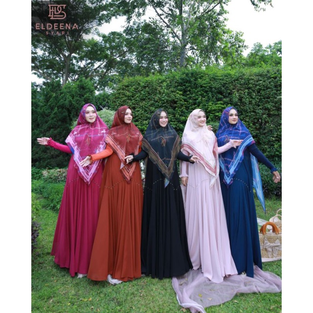 gamis alora syari eldeena syari