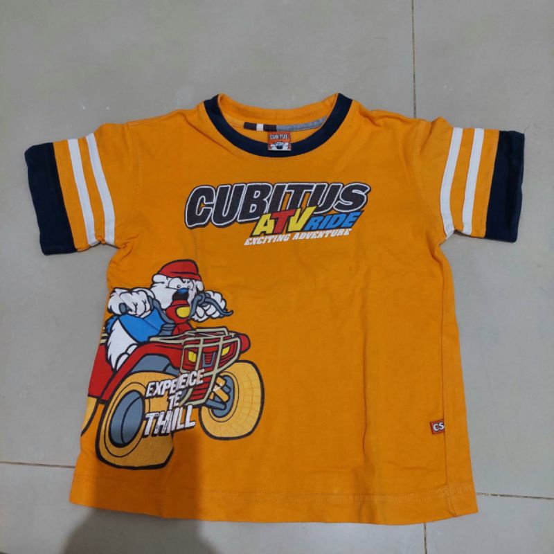[Preloved] T Shirt/Baju/Kaos Anak Laki-laki - Cubitus