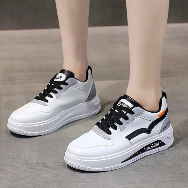 RYX - Cloudy Gloam Sepatu Sneakers Tali Wanita Fashion Casual / Olahraga - Ori Import