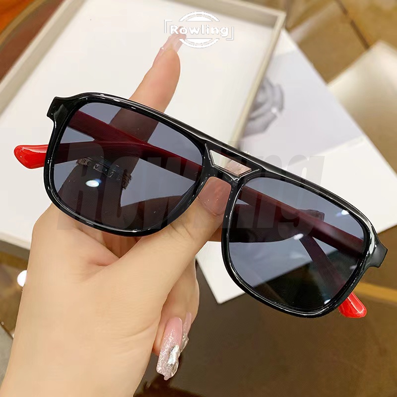 Rowling (Ka-316) Kacamata Hitam Gaya Kotak Anak-anak Sunglasses Fashion Sunglasses Kacamata Fashion