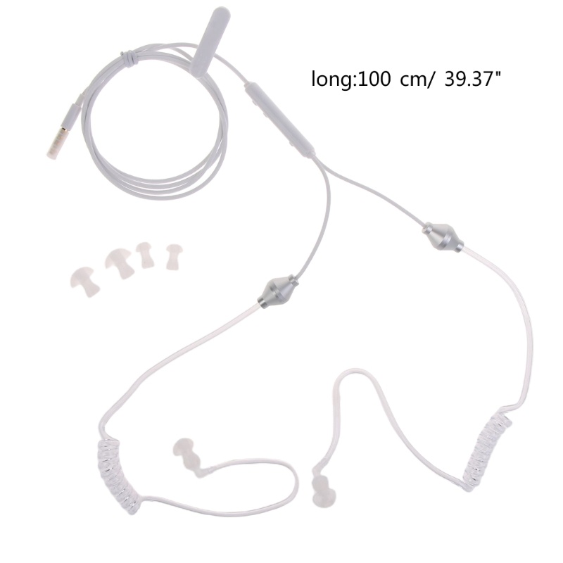 Zzz 3.5mm Tabung Udara Lubang Suara Radiasi-Bukti Headset Perlindungan Radiasi Headphone