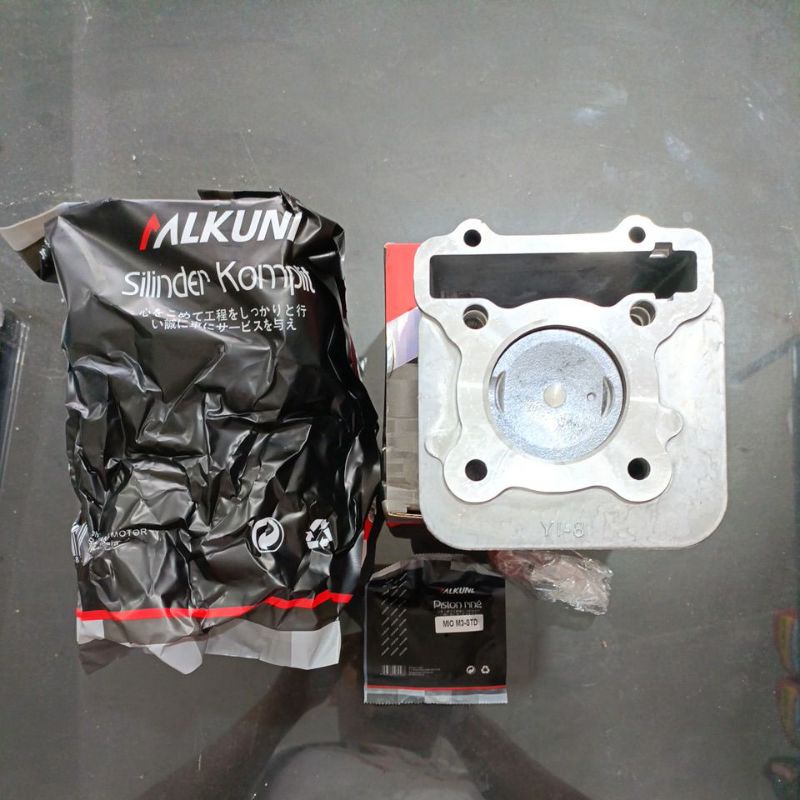 BORING KOMPLIT + PISTON MIO M3 MIKUNI