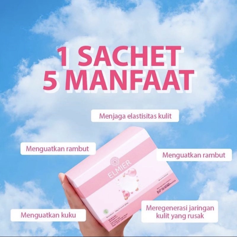 [READY COD ] ELMIER Collagen Premium Drink Termurah Se Kalimantan Selatan