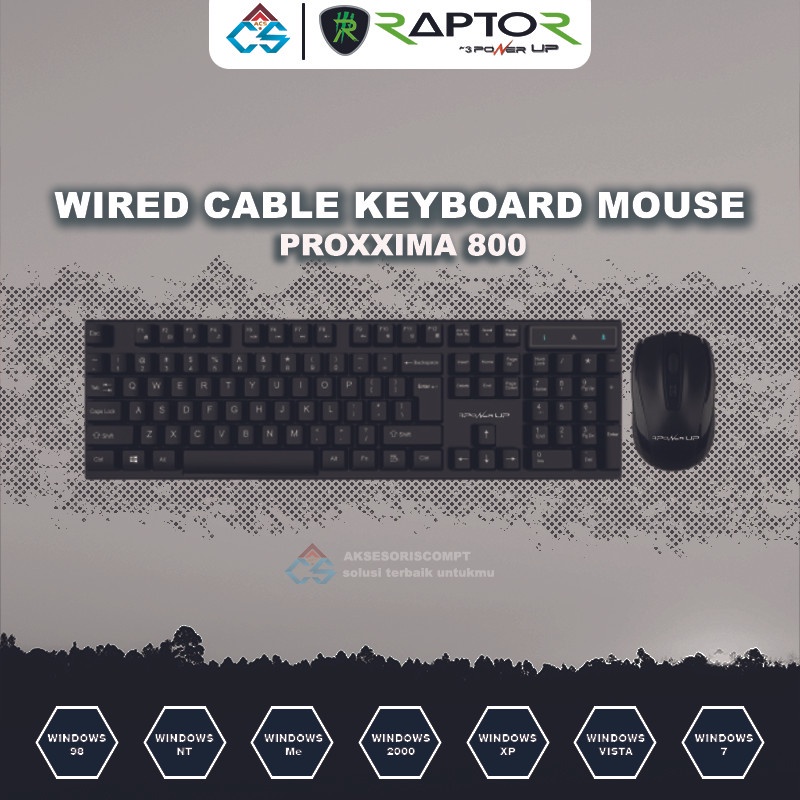 Power Up Keyboard and Mouse PROXXIMA 800