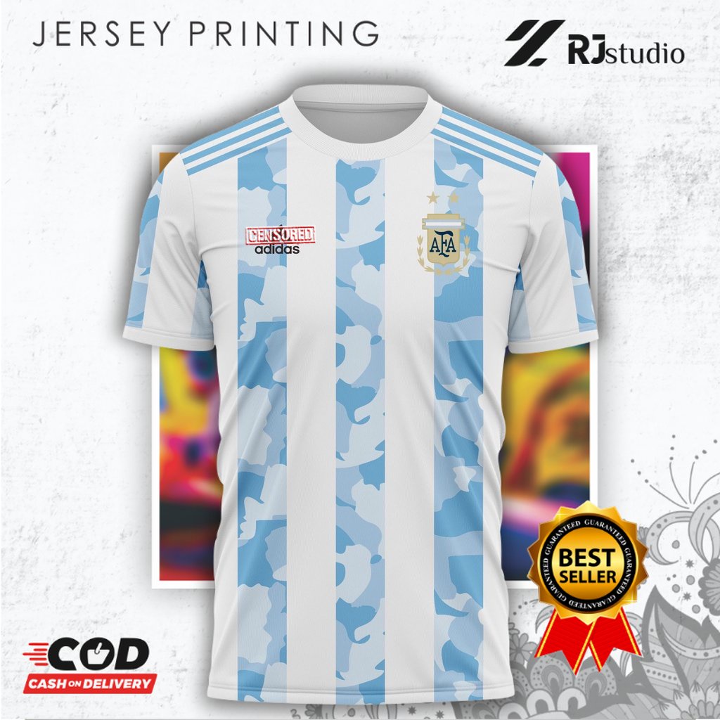 Jersey Printing Argentina Home Away 2020 2021