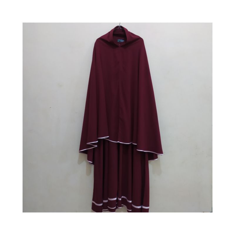 PRELOVED GAMIS SYAR'I SET KHIMAR NONPAD