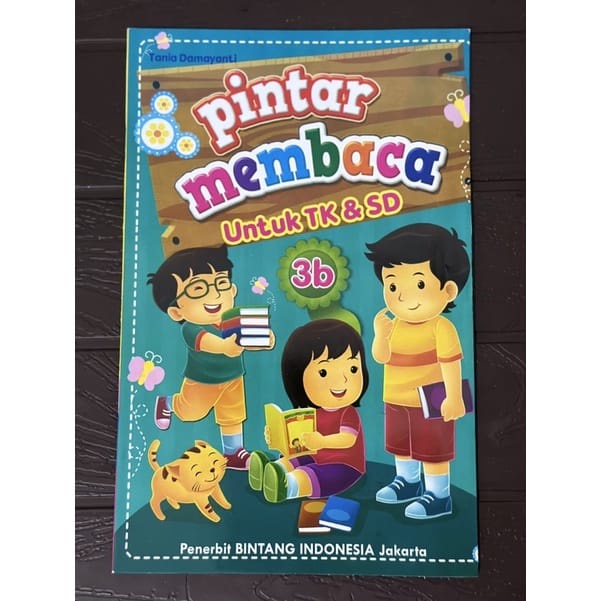 Buku Anak Pintar Membaca Jilid 3b Untuk Anak TK - TBM