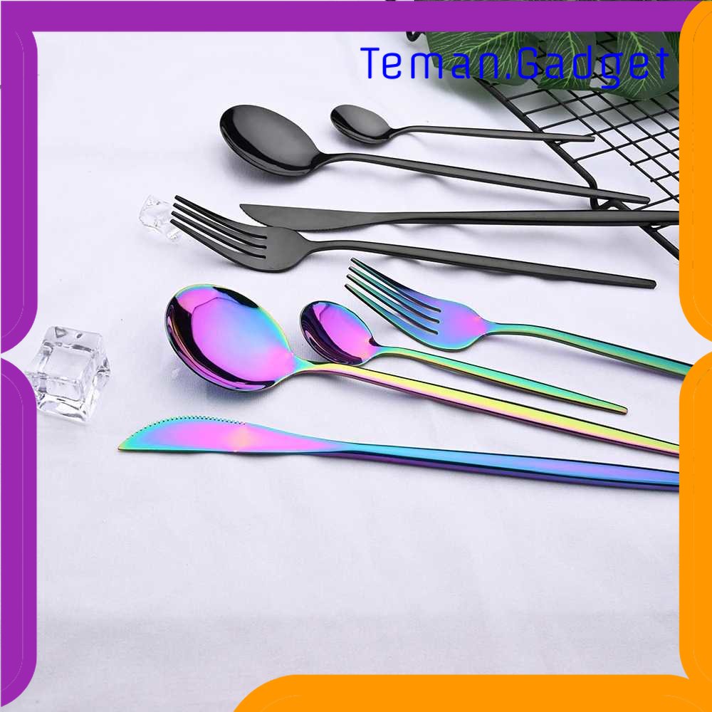 TG - DPR Uniturcky Perlengkapan Makan Sendok Garpu Pisau Set 24 PCS - UT421