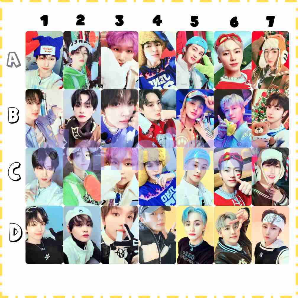 photocard nct dream dremis unofficial versi candy