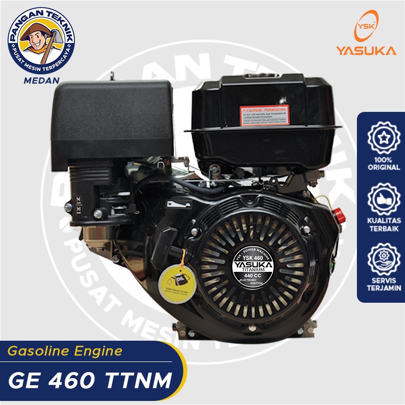 MESIN PENGGERAK BENSIN YASUKA | GX 460 YASUKA TITANIUM | MESIN KETINTING