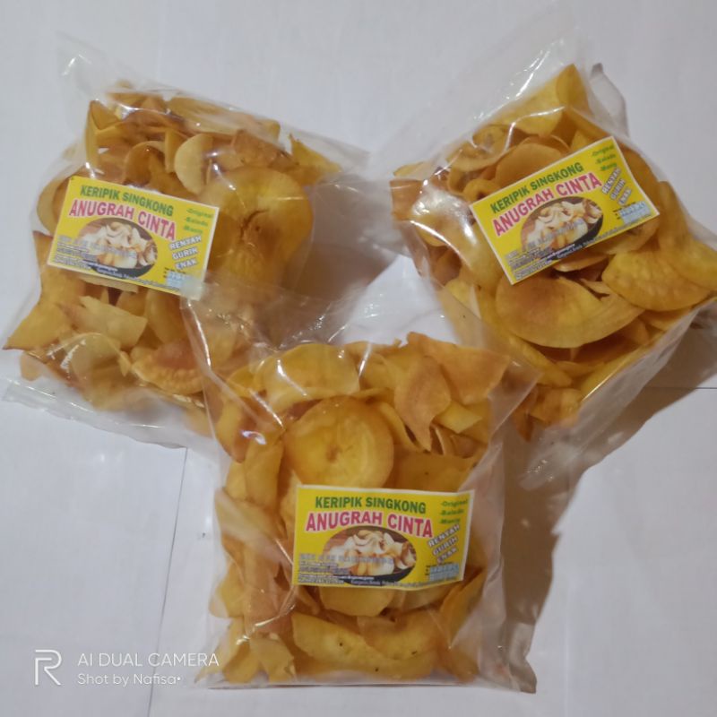 

Kripik Singkong Gurih Anugrah Cinta Original DIJAMIN RENYAHNYA..