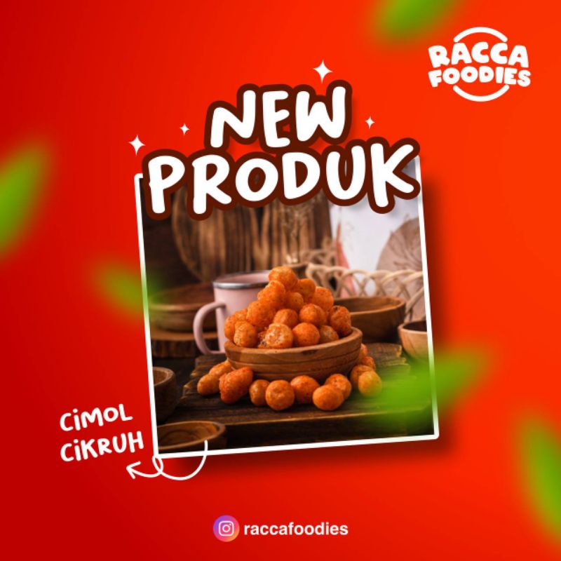 

‼️READY STOK‼️Cimol keju Bumbu Cikruh ByRaccafood