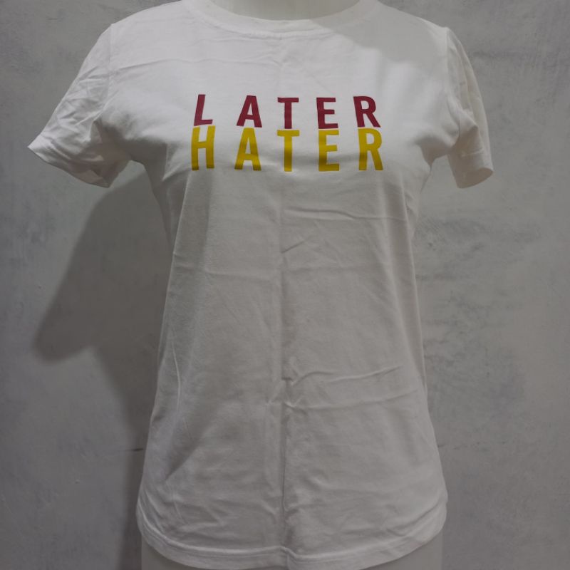 T-shirt Kaos Rodeo Putih Preloved