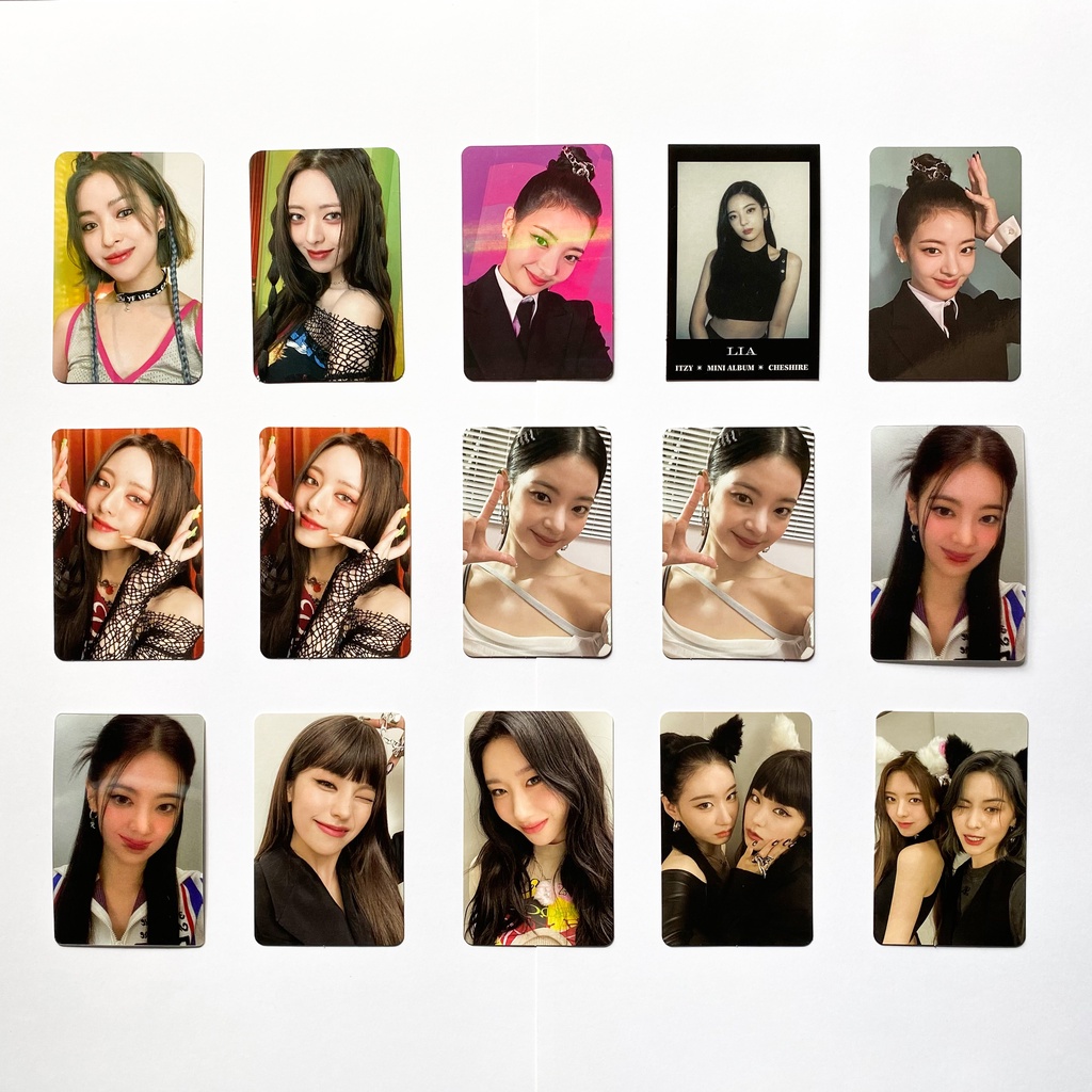 Jual ITZY Cheshire Photocard Yeji Lia Ryujin Chaeryeong Yuna | Shopee ...