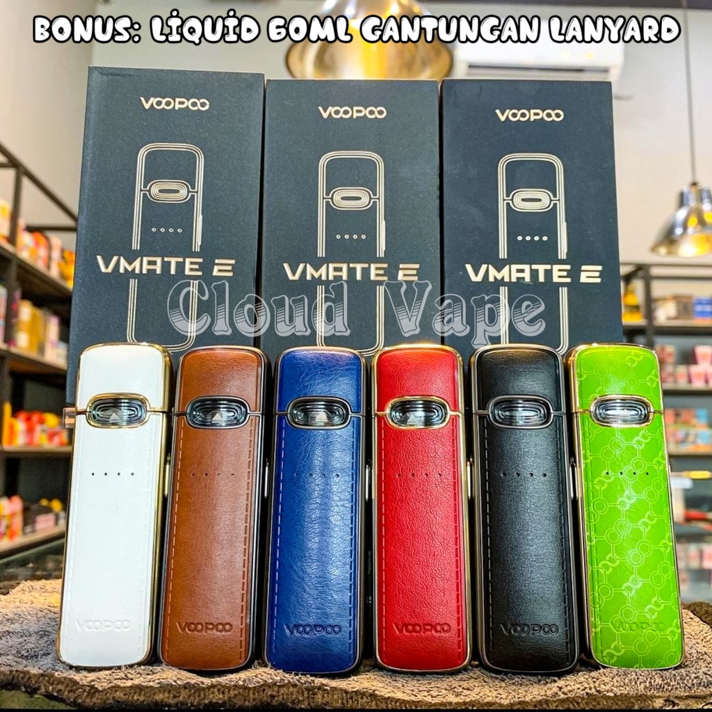 Terbaru COD  KIT VMATE E 20W 1200MAh ORIGINAL BONUS 60ML