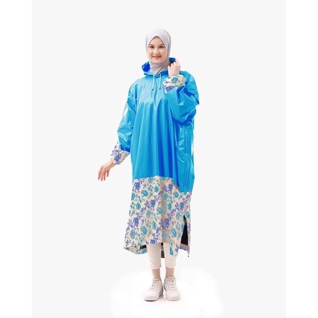 Jas Hujan Wanita Tiger Head Gamis Rok Aisha 68340
