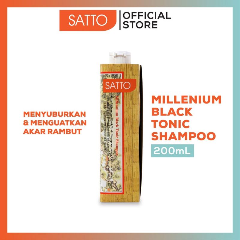 Satto Millenium Black Tonic Shampoo