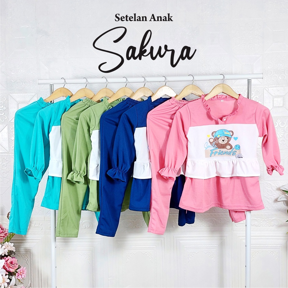 Setelan Anak Sakura CF Kids