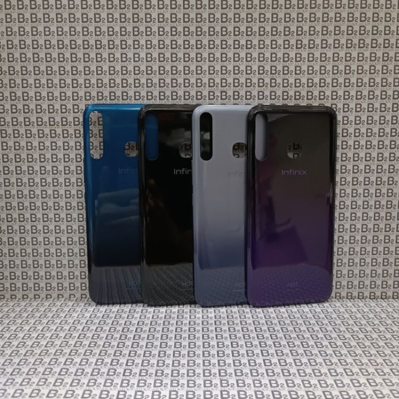 Backdoor Backcover Tutup Belakang Back Casing HOUSING INFINIX HOT 8 X603B Oroninal OEM non Gransi