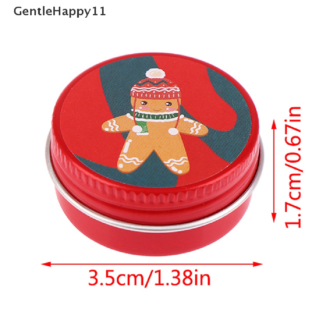 Gentlehappy1: 12rumah Boneka Miniatur Natal Cookies Biskuit Permen Hadiah Kotak Kaleng Model Home Living Scene Decor Mainan id