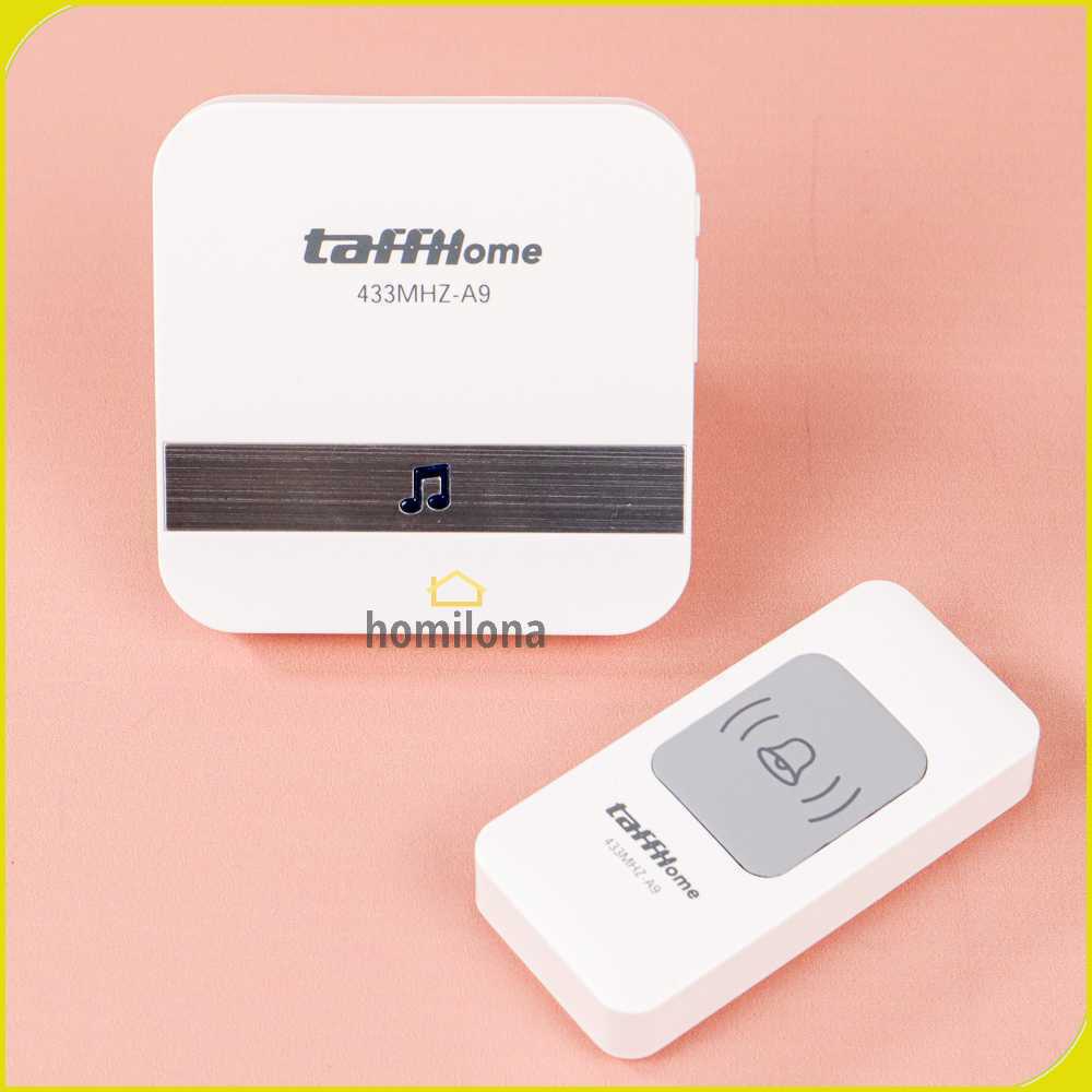 TaffHOME Bell Pintu Wireless Doorbell Waterproof 1 Receiver 433Mhz - A9