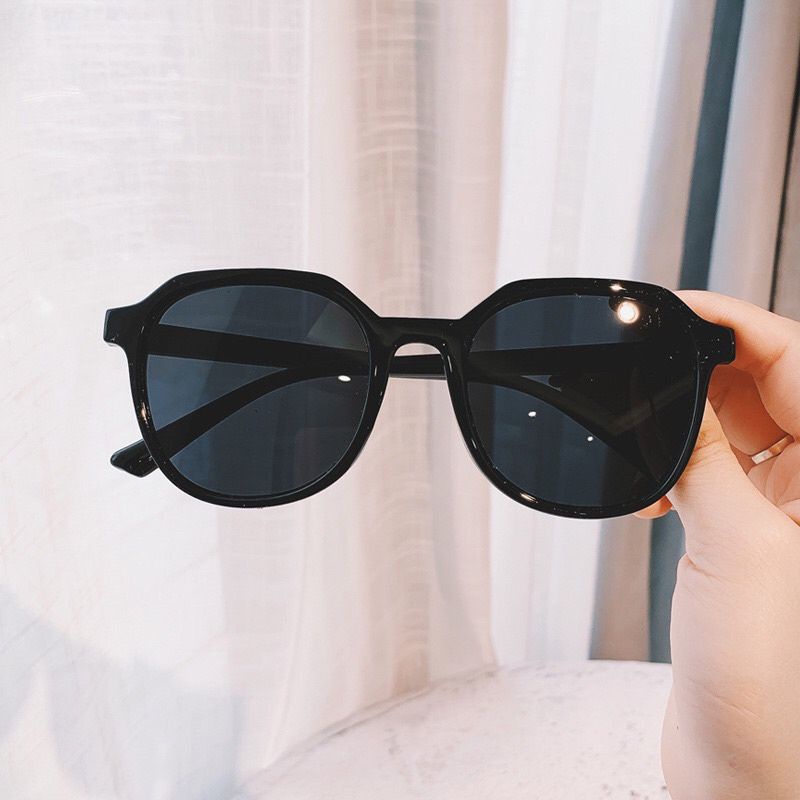 ZAYKA== KACAMATA Korean INS Hot Fashion Segiempat Mata Kucing Hitam Wanita Pria Sunglasses UV 400 PROTCTION