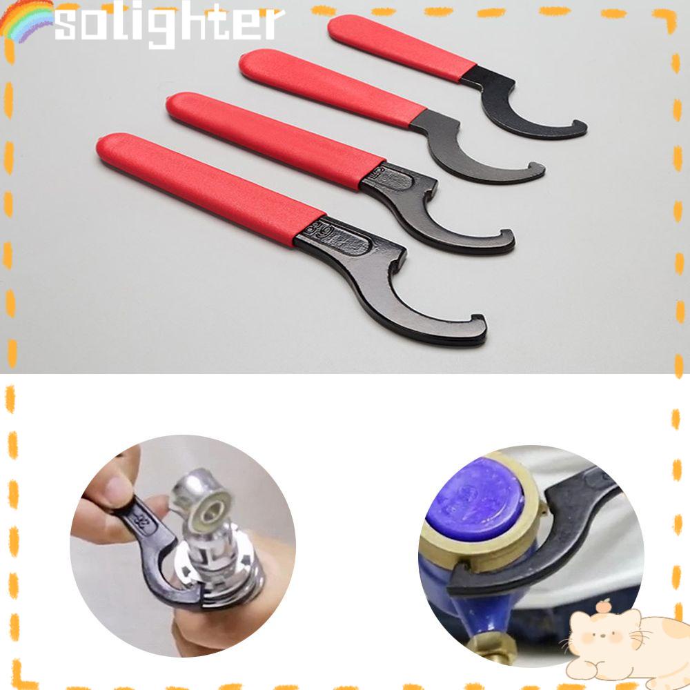 Solighter Hook Spanner Pre Load Hook Penyerap Adjuster C Spanner Alat Kunci Pas