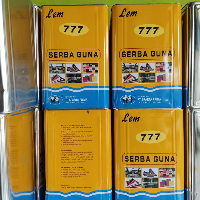 

LEM KUNING 777 LEM KUNINH SERBA GUNA