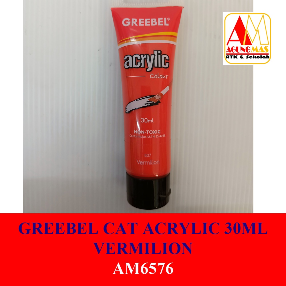 

GREEBEL CAT ACRYLIC 30ML VERMILION