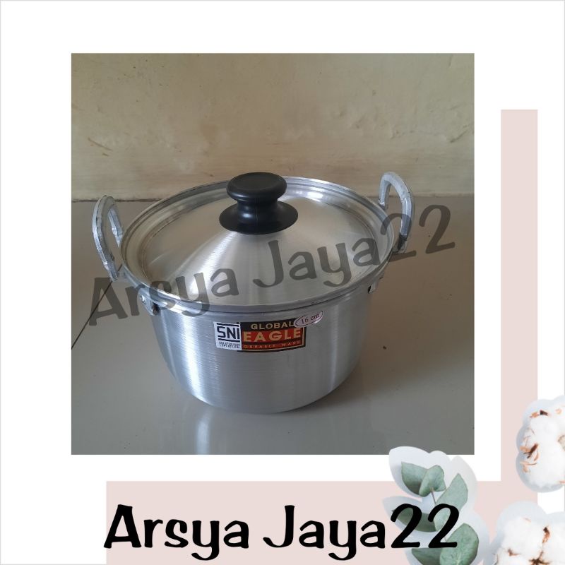 panci masak air/panci kecil diameter 16cm (anti lngket)