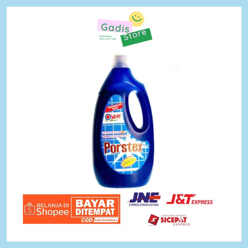 Jual Yuri Porstex Porcelain Ceramic Cleaner Biru Ml Shopee Indonesia