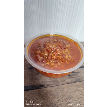 

Sambal Terasi homemade siap saji
