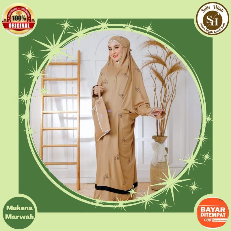 mukena rukuh alat sholat lajuran lajur bordir renda bahan velvet super adem exclusif  bling bling ba