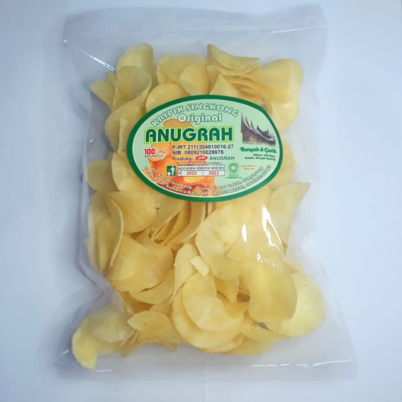 

Keripik Singkong Anugrah Rasa Original -250 gram