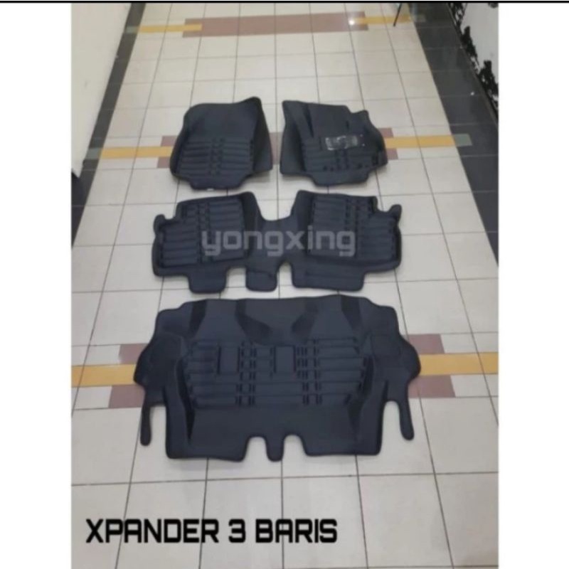 Karpet Mobil 5D Mitsubishi Xpander - Hitam