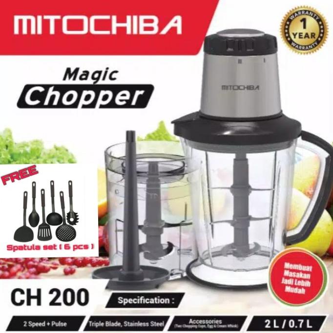 Chopper Mitochiba Ch200 Food Chopper Ch-200