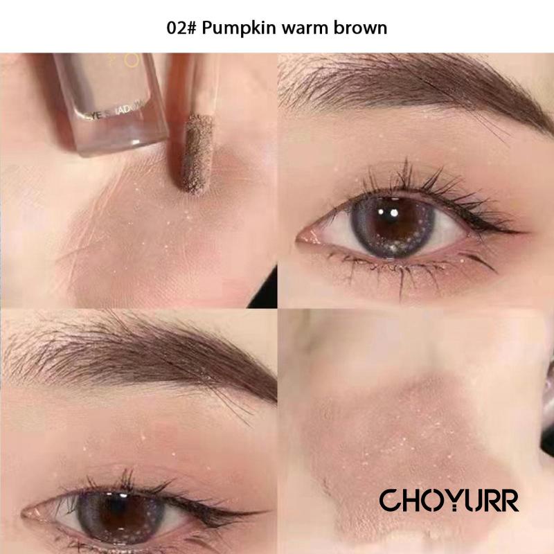 【COD】Cappuvini Eyeshadow Temperament Mist Liquid Matte Eyeshadow Waterproof Glitter Cair Shimmer Kosmetik Mata Korea Import-CH