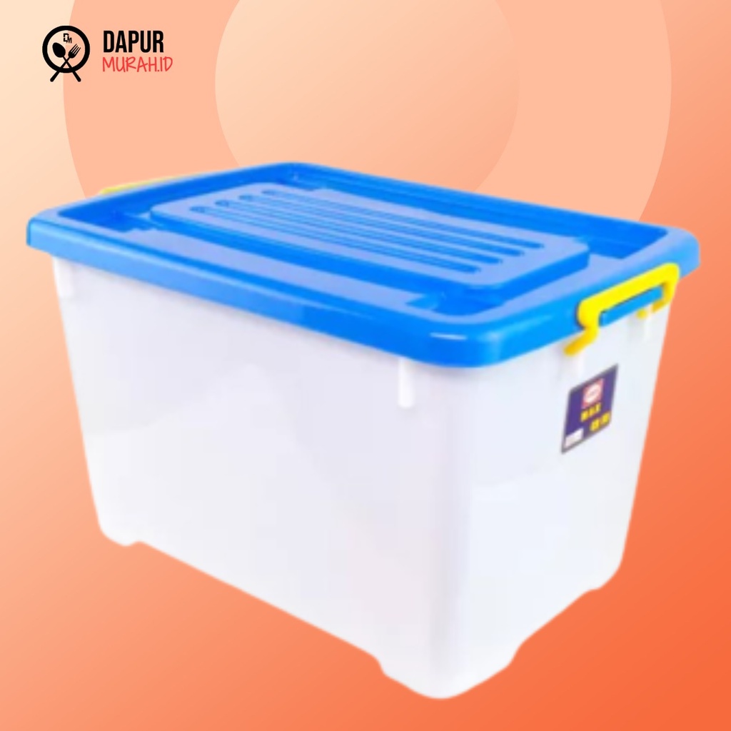 DM -  Shinpo Container Box Cb 95 SIP 114 MAX 95 Liter Kotak Penyimpanan Besar Serbaguna dan Roda Kontener Kontainer Contener Box