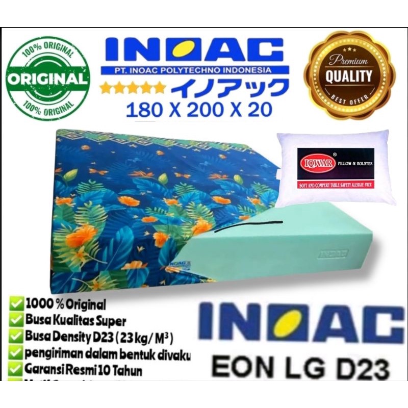 INOAC Kasur busa Inoac no 1 ukuran 200 x 180 x 20 cm