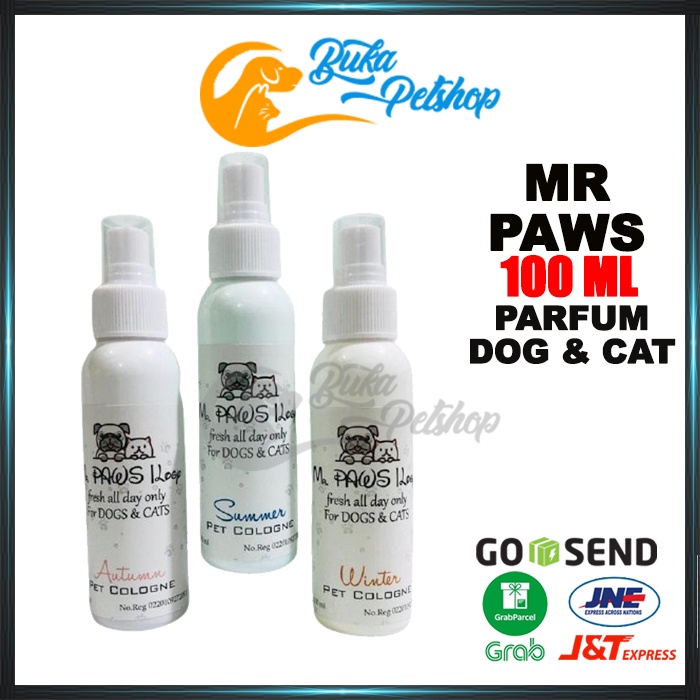 Parfum Kucing Dan Anjing MR PAWS Cologne 100ml