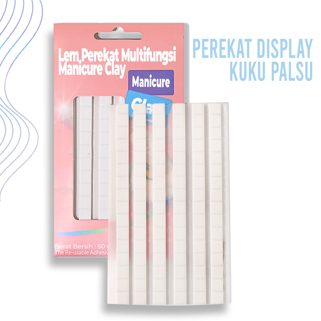 MSY ISI 96PCS BIG SIZE perekat multifungsi lem serbaguna tack it glue KUKU PALSU DISPLAY / PEREKAT DISPLAY KUKU PALSU / Lem Perekat Multifungsi Display