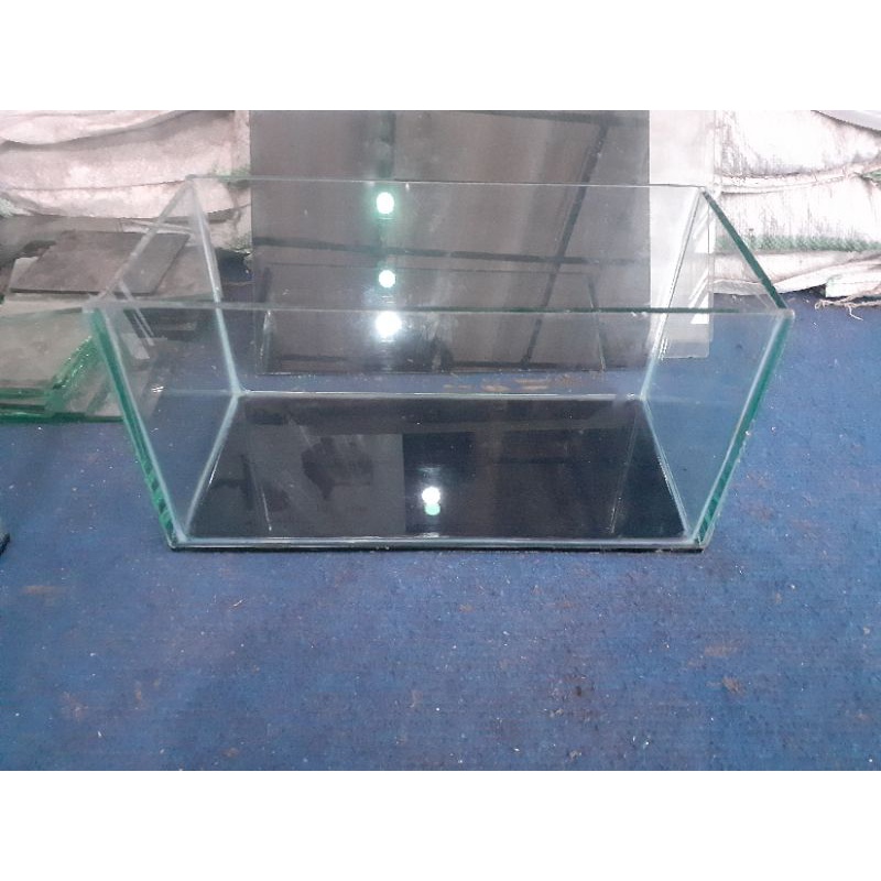 akuarium kaca polosan/aquarium aquascape polos 40x20x20