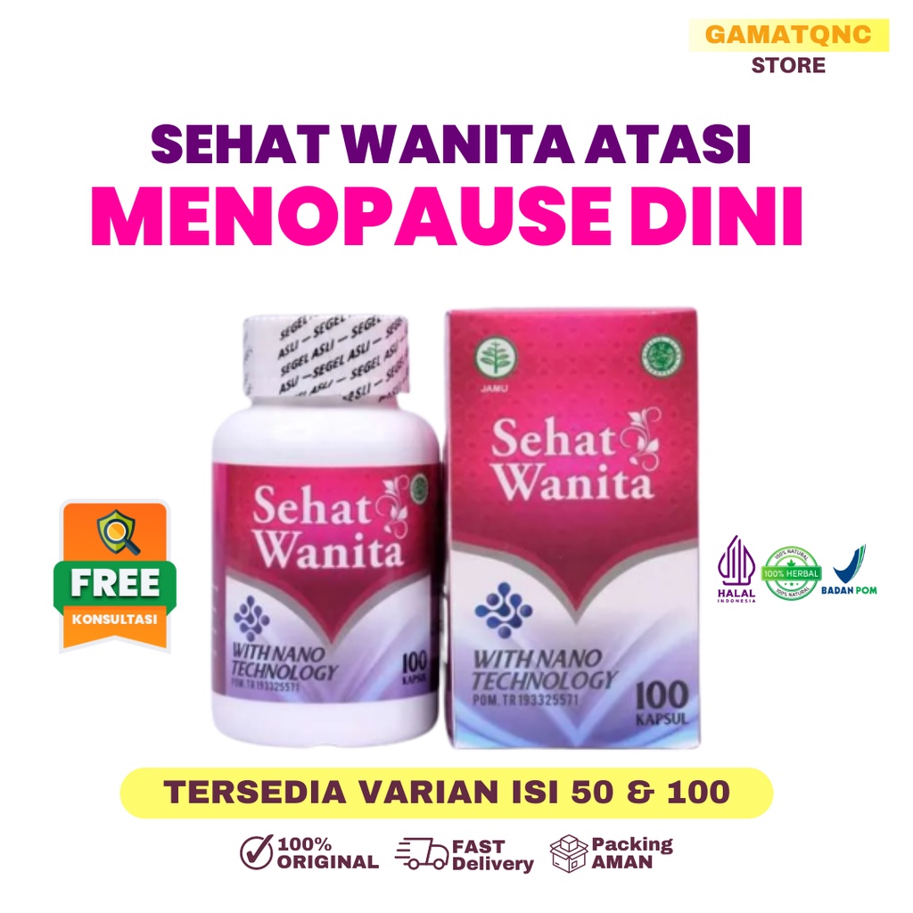 Obat Monopause Menopause Menopose Pramenopause Premenopause Memperlambat Melambatkan Menopause Dini 