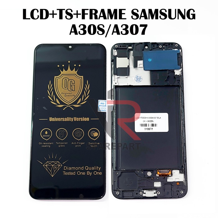 LCD SAMSUNG A30S / A307 34 PIN FULLSET TOUCHSCREEN