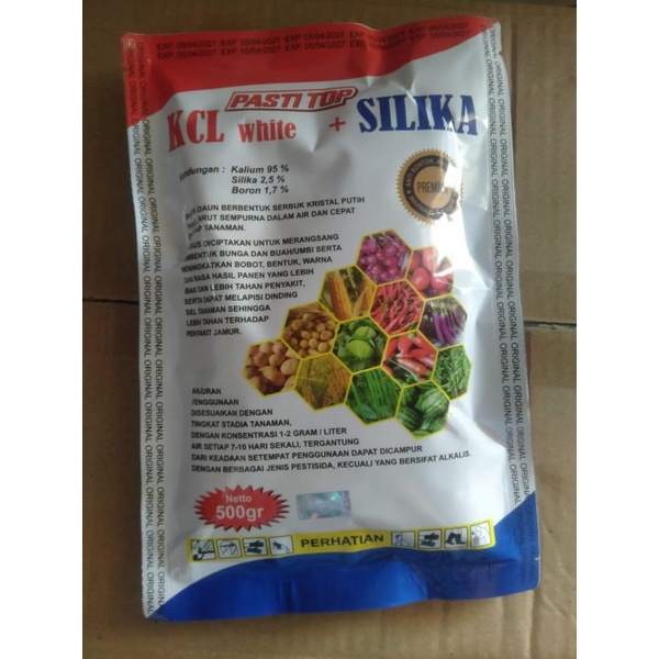 KCL WHITE SILIKA 500 gram