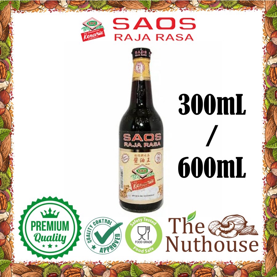 

Saos Raja Rasa Kecap KKK Kenarie 300mL / 600mL [Halal]